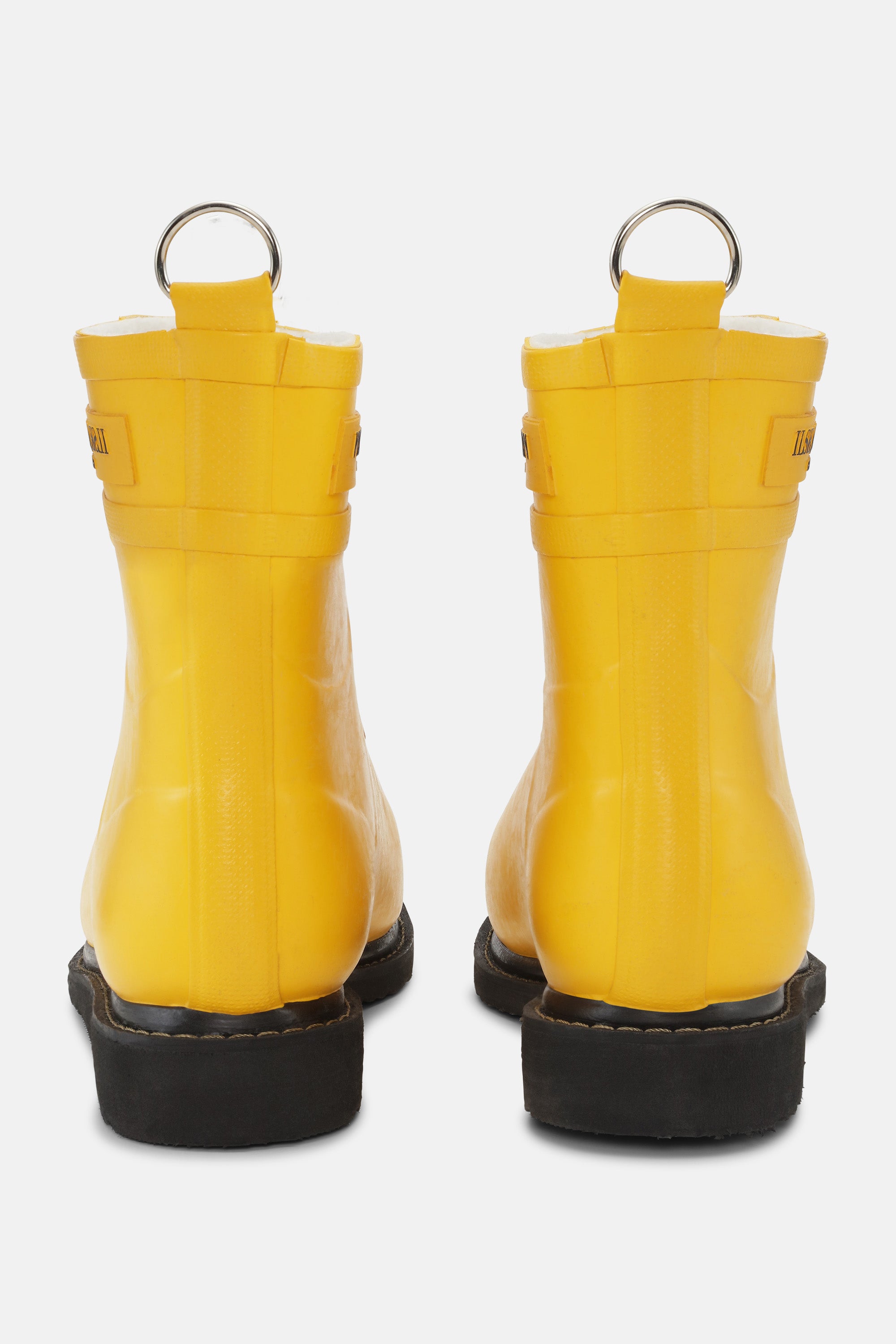 Ilse Jacobsen Hornbæk Footwear Kurze Gummistiefel Rain boots 808 Cyber Yellow